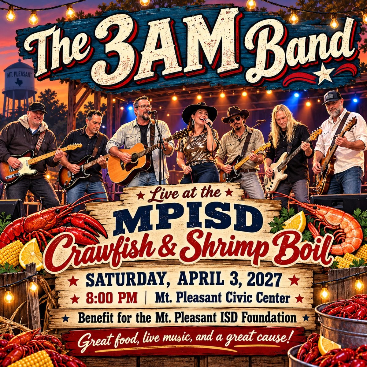 The 3AM Band at Mt. Pleasant ISD